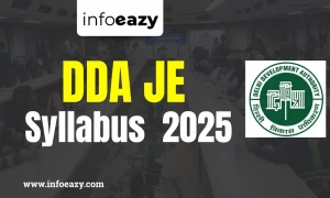 DDA JE Syllabus 2025