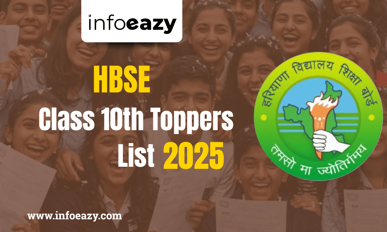 HBSE Class 10th Toppers List 2025