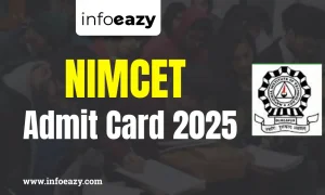 NIMCET Admit Card 2025