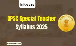 BPSC Special Teacher Syllabus 2025