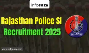 Rajasthan Police SI Recruitment 2025