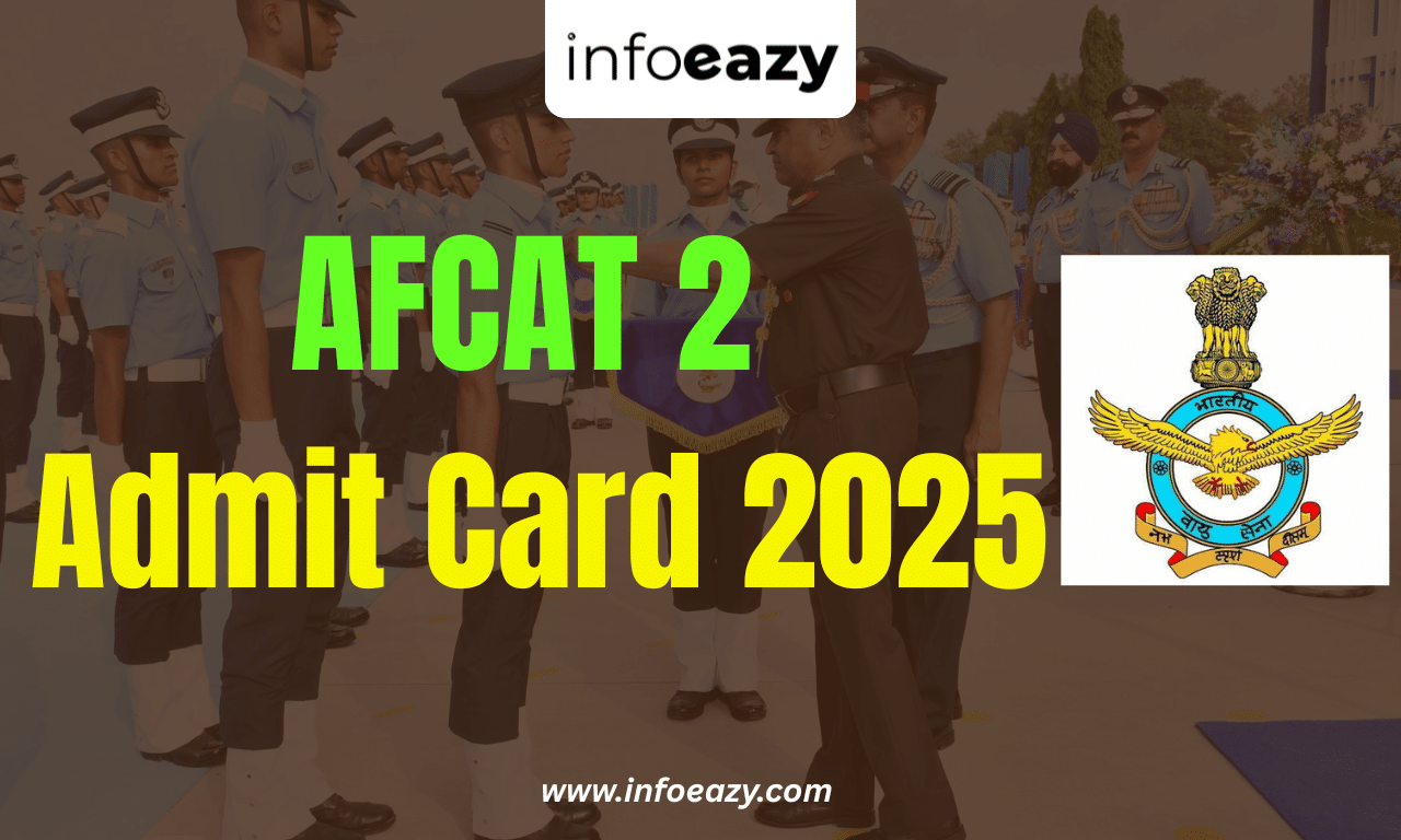 AFCAT 2 Admit Card 2025