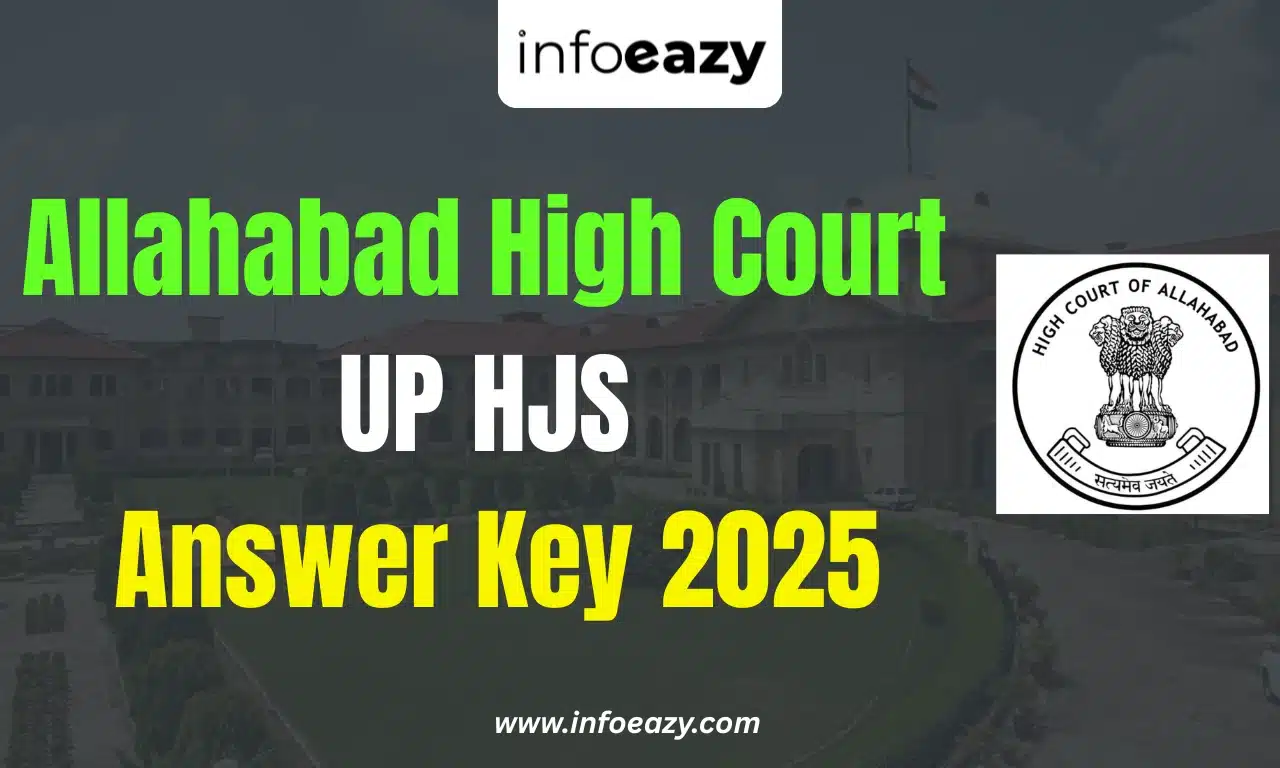 Allahabad High Court UP HJS Answer Key 2025