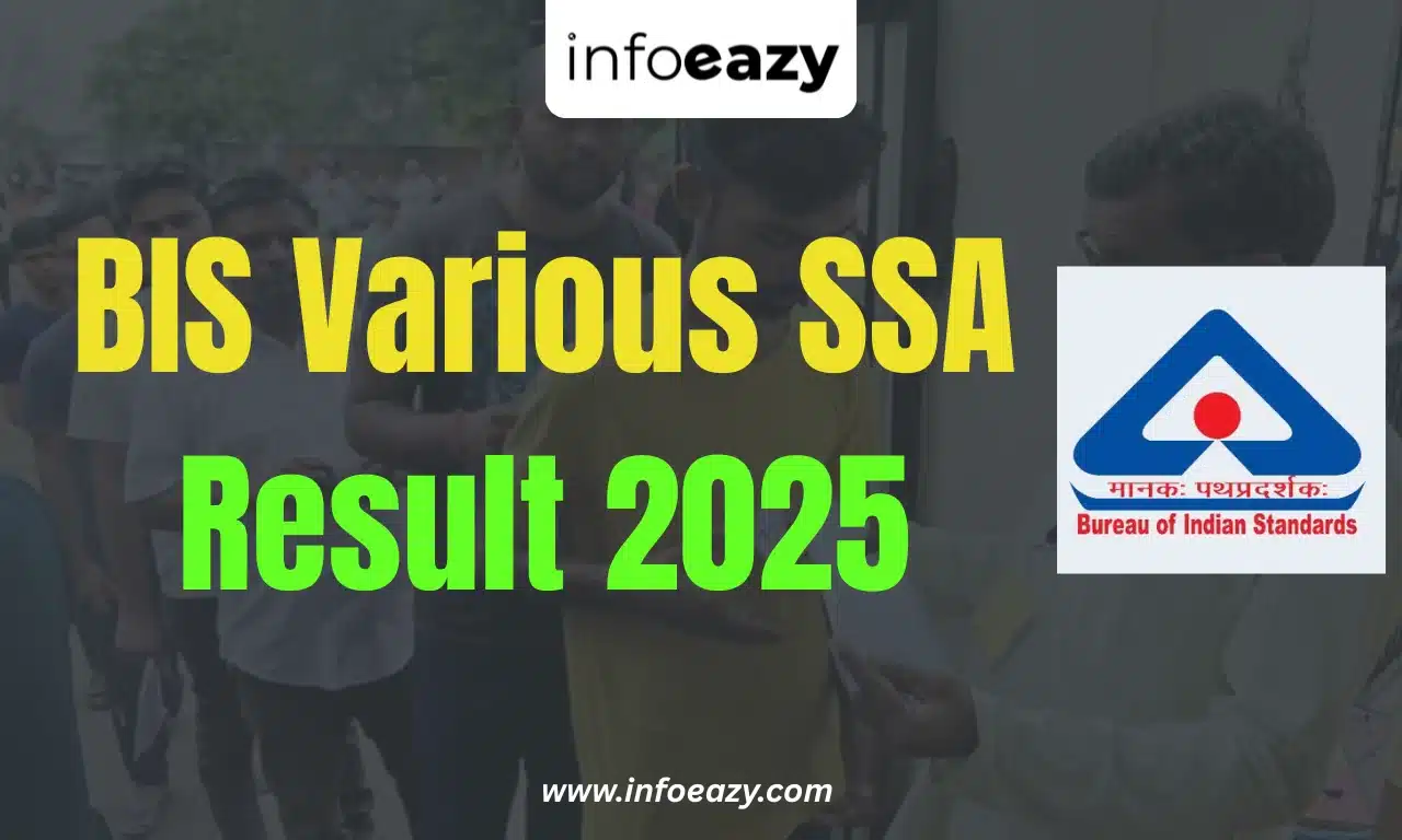BIS Various SSA Result 2025