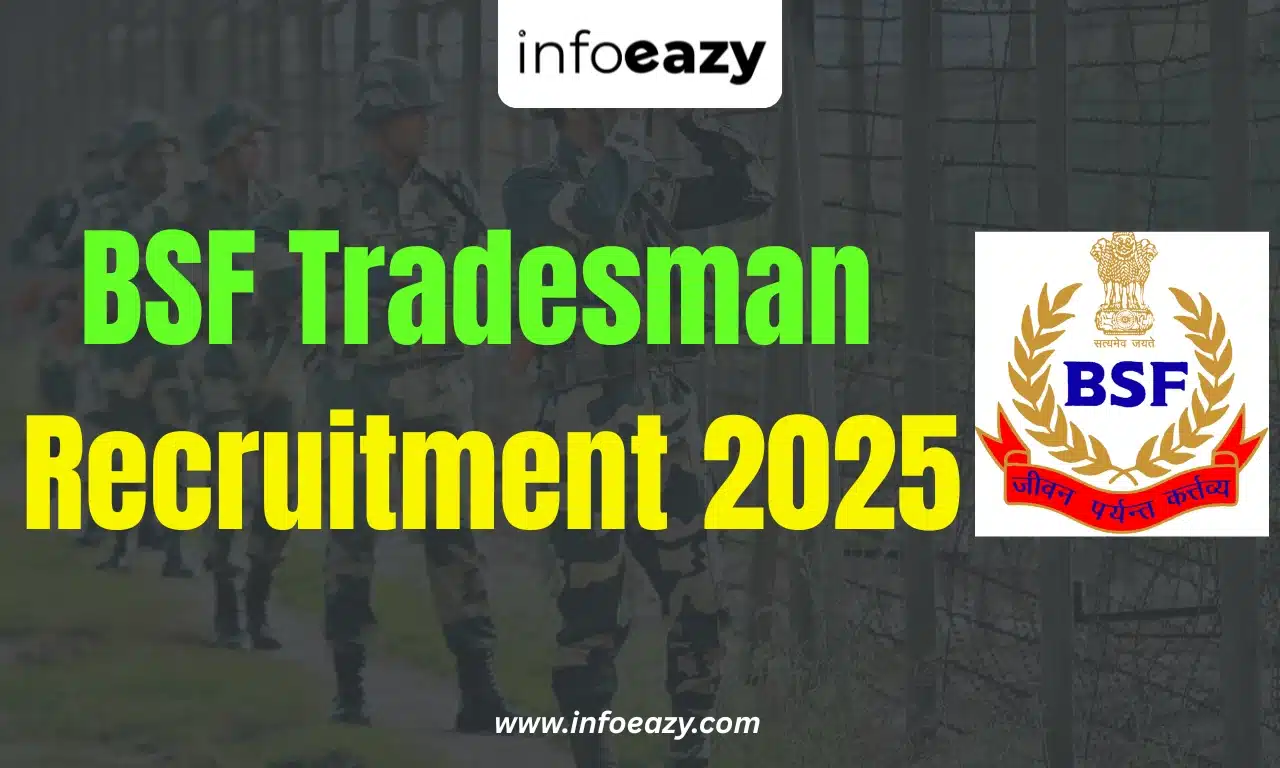 BSF Tradesman Recruitment 2025