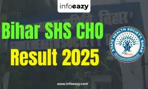 Bihar SHS CHO Result 2025
