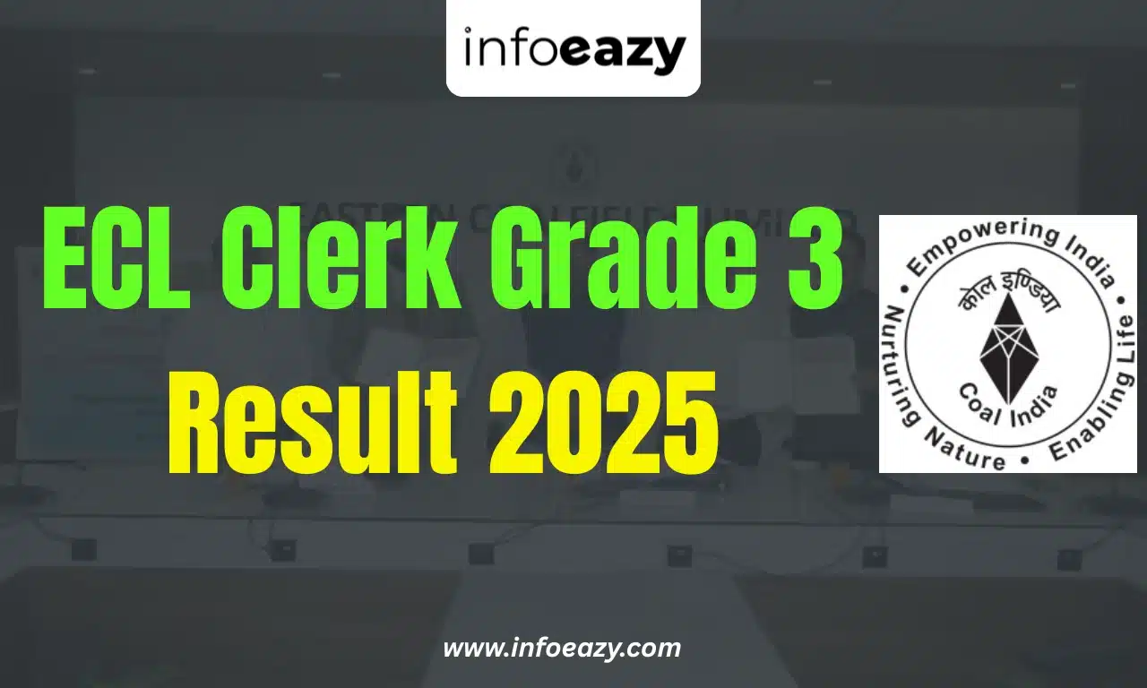 ECL Clerk Grade 3 Result 2025
