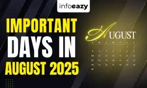 Important Days in August 2025