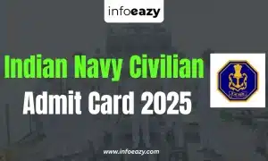 Indian Navy Civilian Admit Card 2025
