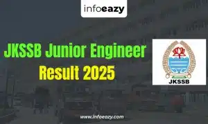 JKSSB Junior Engineer Result 2025