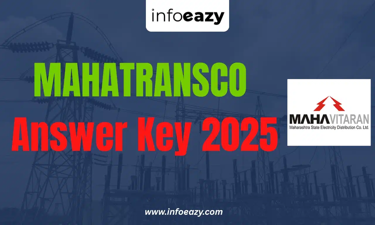 MAHATRANSCO Answer Key 2025