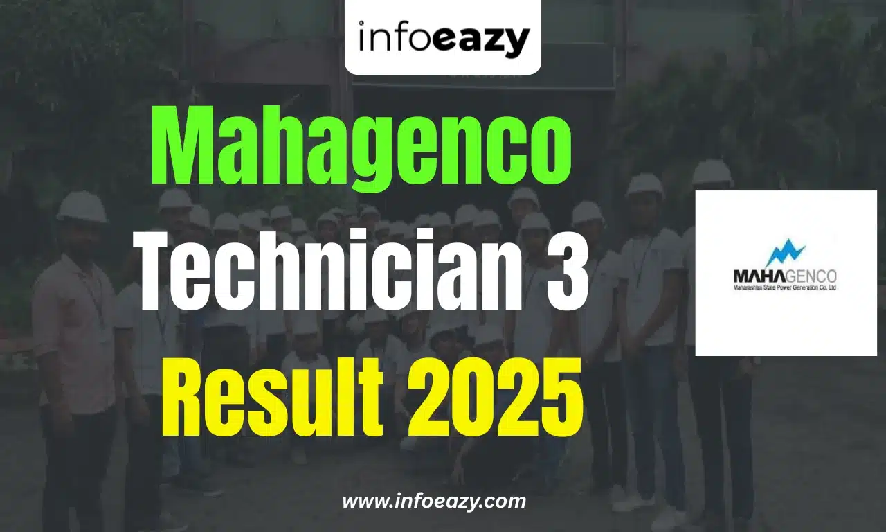Mahagenco Technician 3 Result 2025