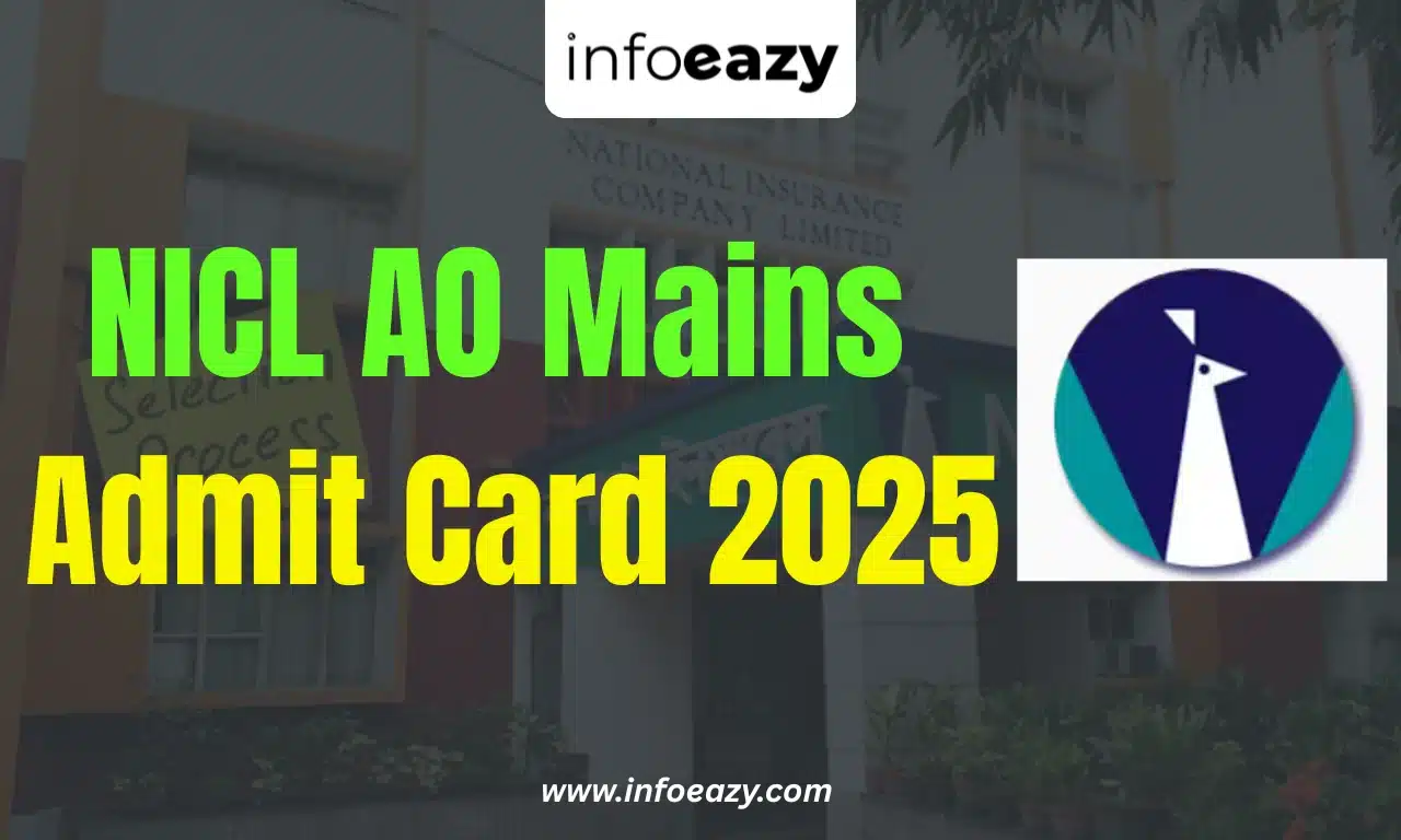 NICL AO Mains Admit Card 2025