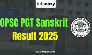 OPSC PGT Sanskrit Result 2025