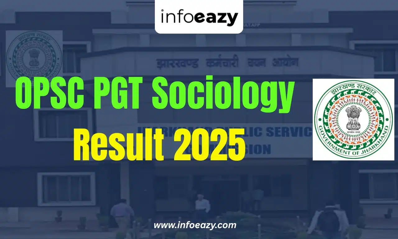 OPSC PGT Sociology Result 2025