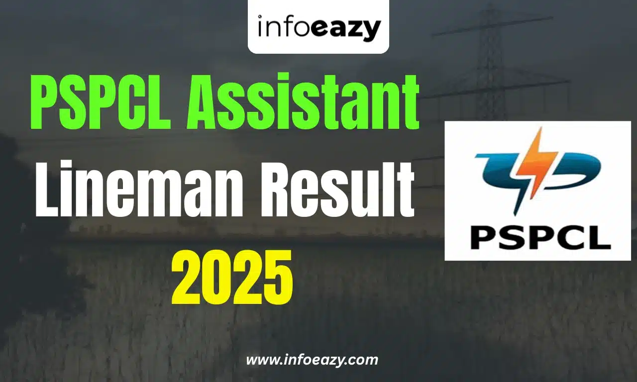 PSPCL Assistant Lineman Result 2025