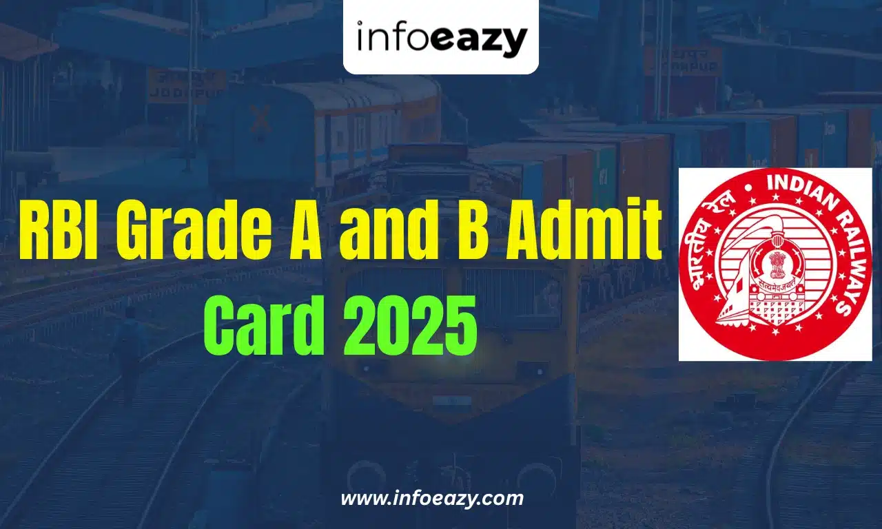 RBI Grade A and B Admit Card 2025