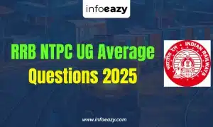 RRB NTPC UG Average Questions 2025