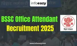 BSSC Office Attendant Recruitment 2025