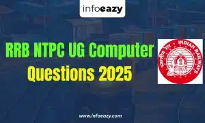 RRB NTPC UG Computer Questions 2025