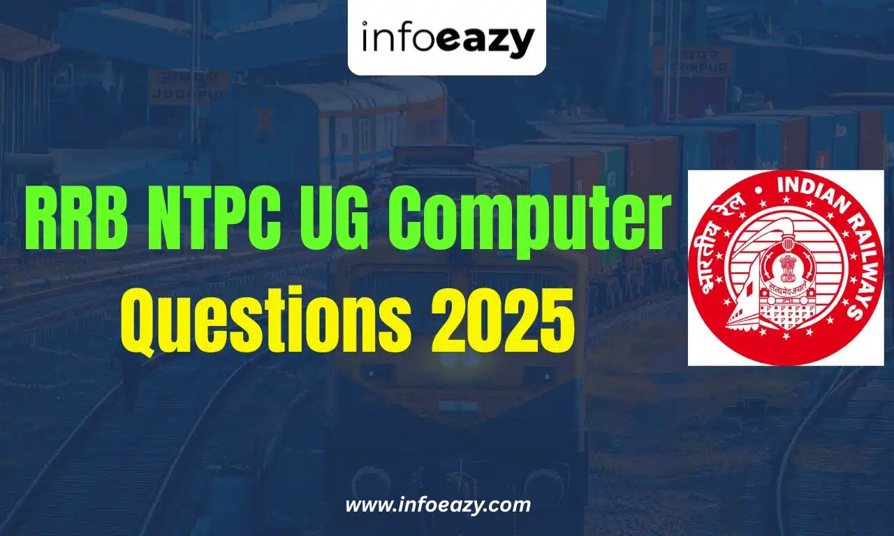 RRB NTPC UG Computer Questions 2025