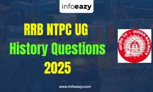 RRB NTPC UG History Questions 2025