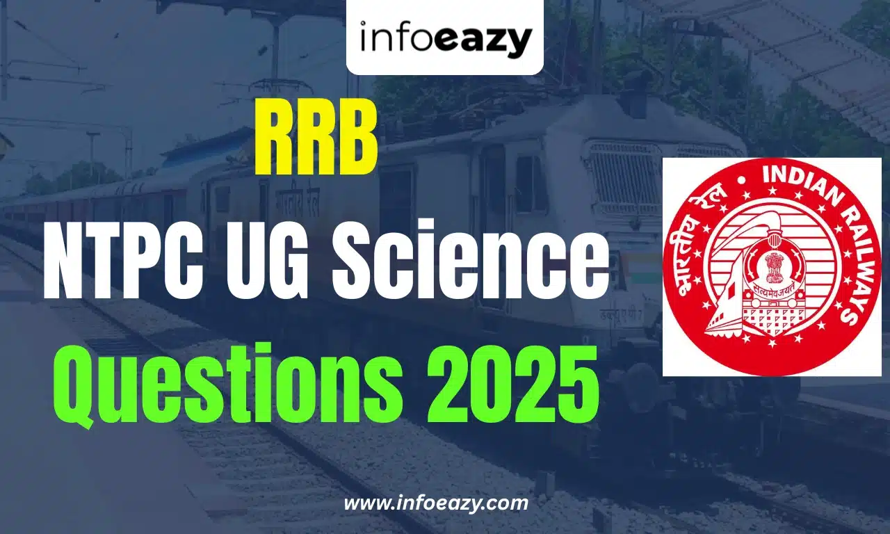 RRB NTPC UG Science Questions 2025