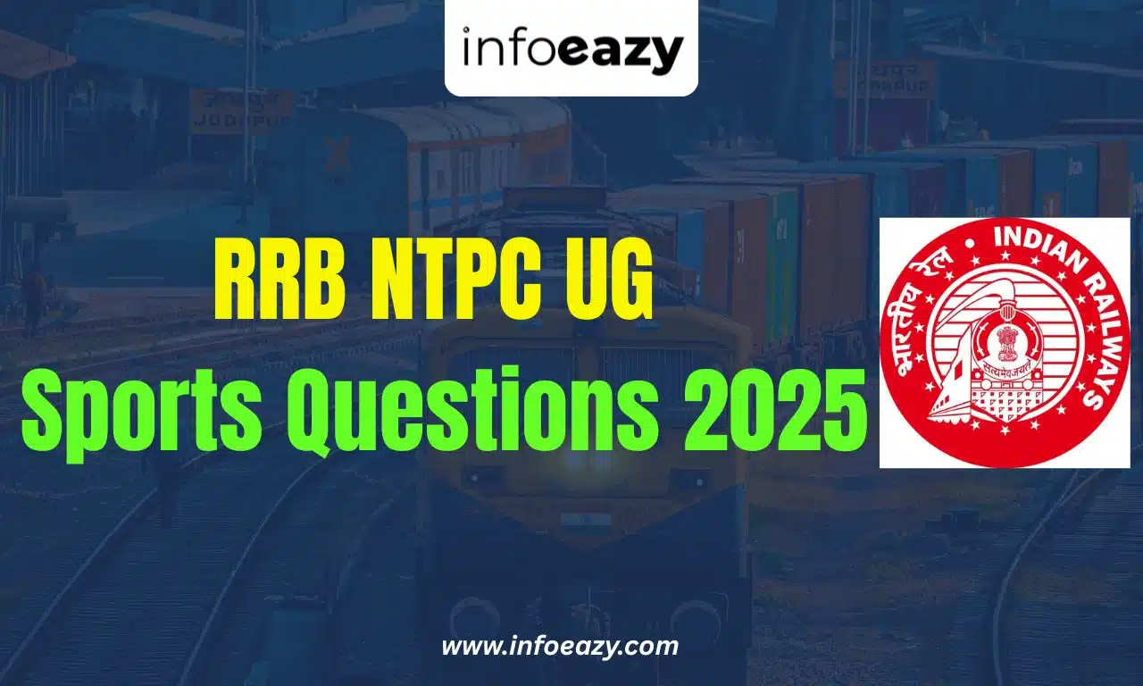 RRB NTPC UG Sports Questions 2025