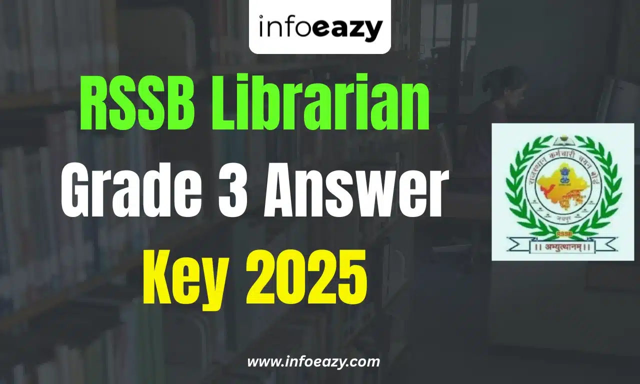 RSSB Librarian Grade 3 Answer Key 2025