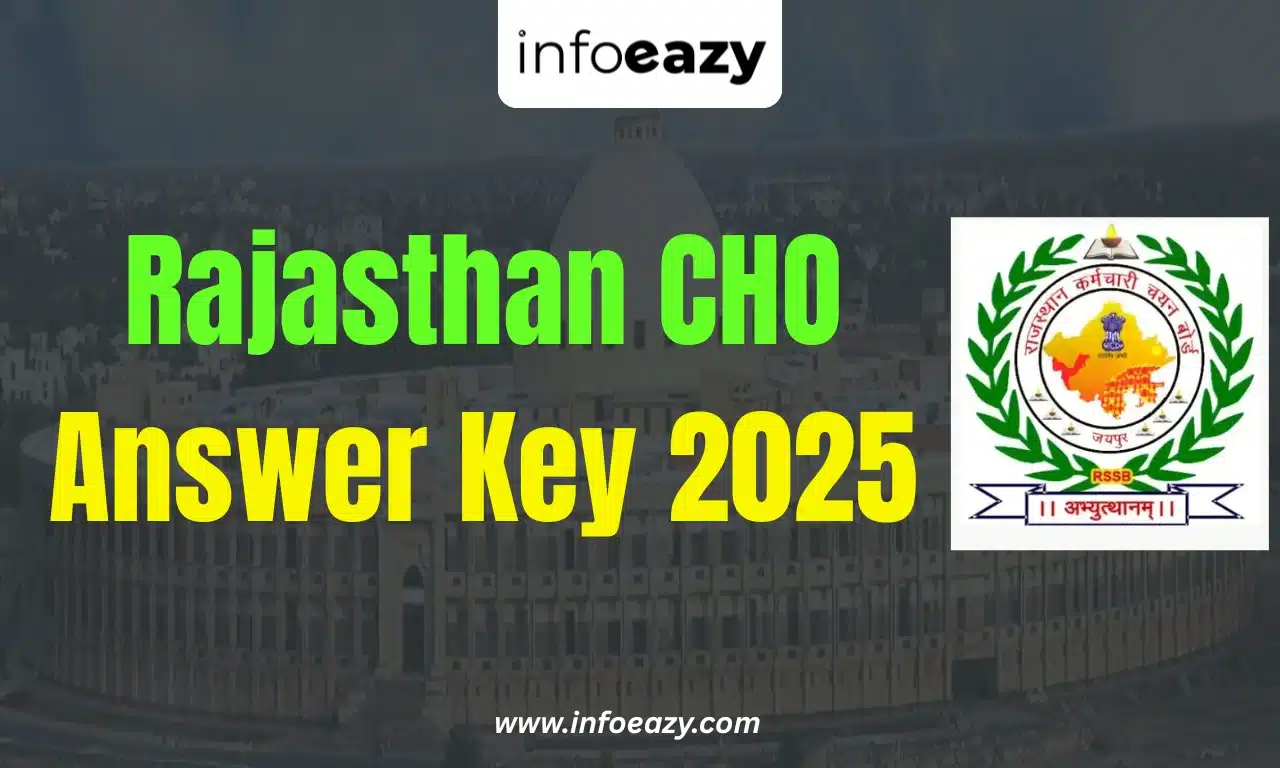 Rajasthan CHO Answer Key 2025