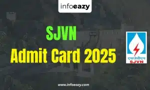 SJVN Admit Card 2025
