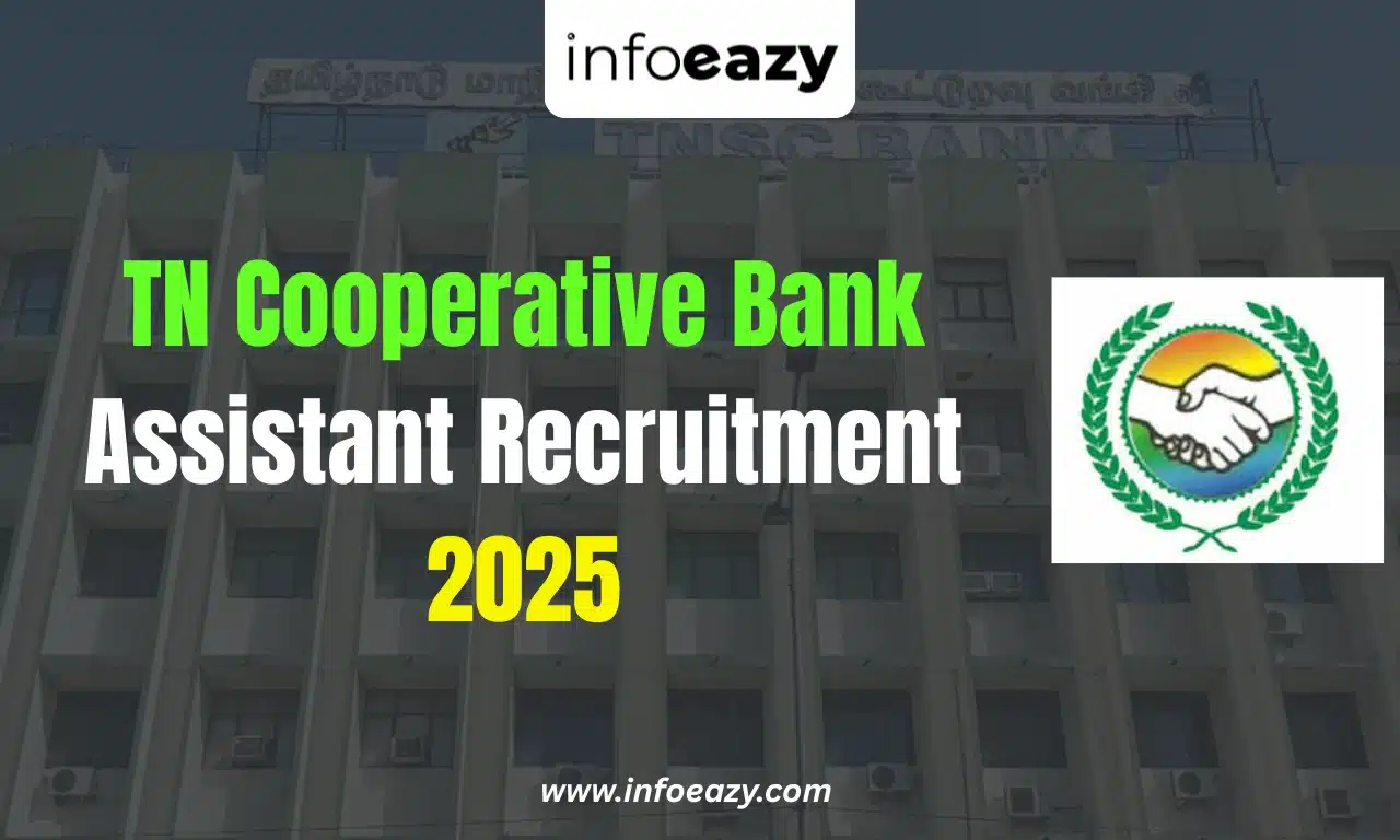 TN Cooperative Bank Assistant Recruitment 2025