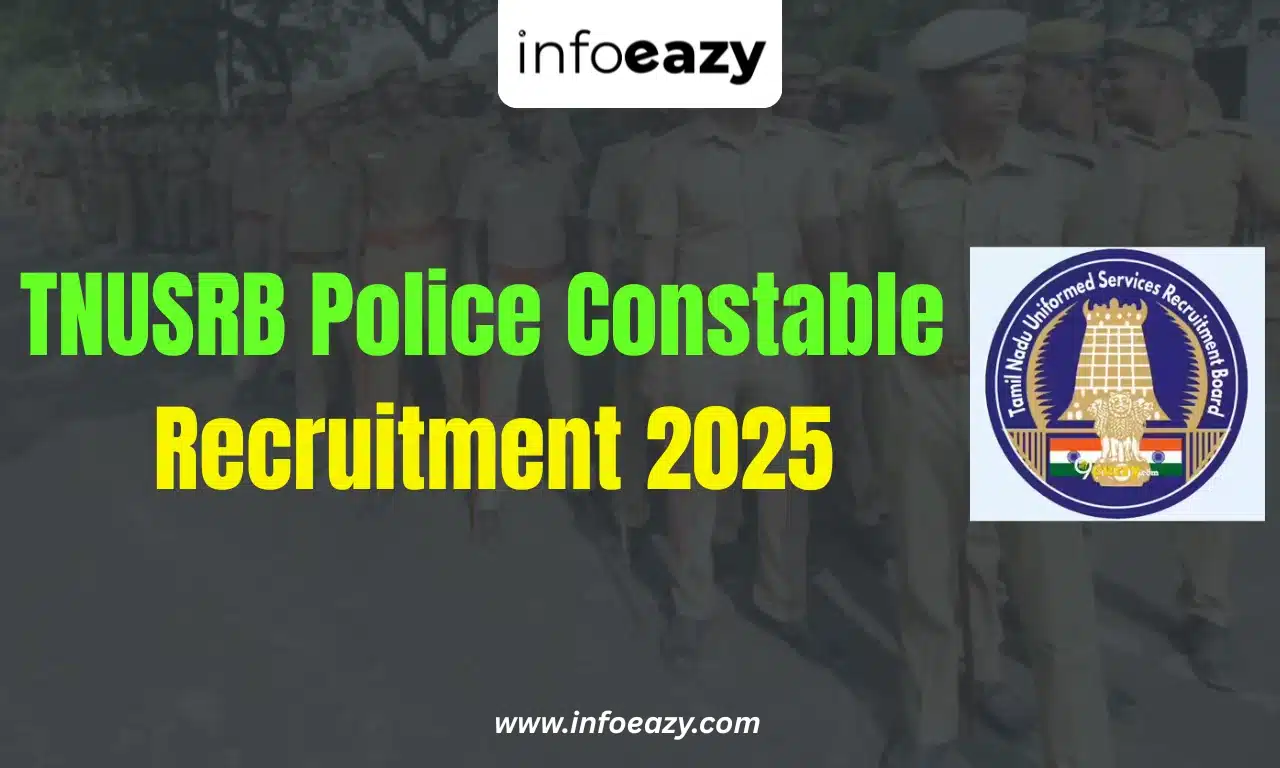 TNUSRB Police Constable Recruitment 2025