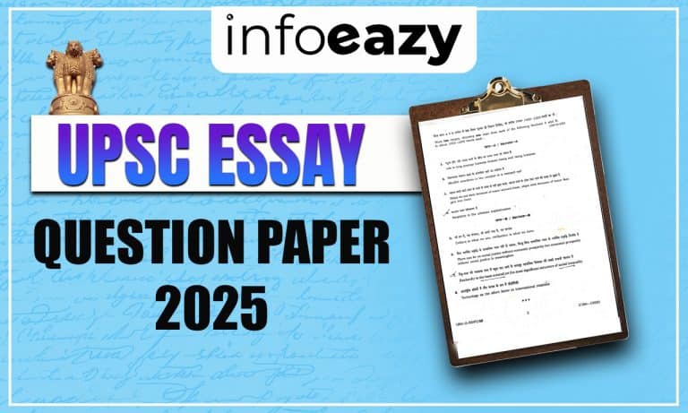 UPSC Mains Optional Question Paper 2025, Download for Paper 1 & 2