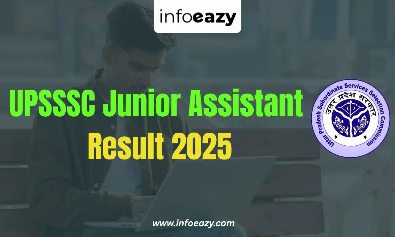 UPSSSC Junior Assistant Result 2025