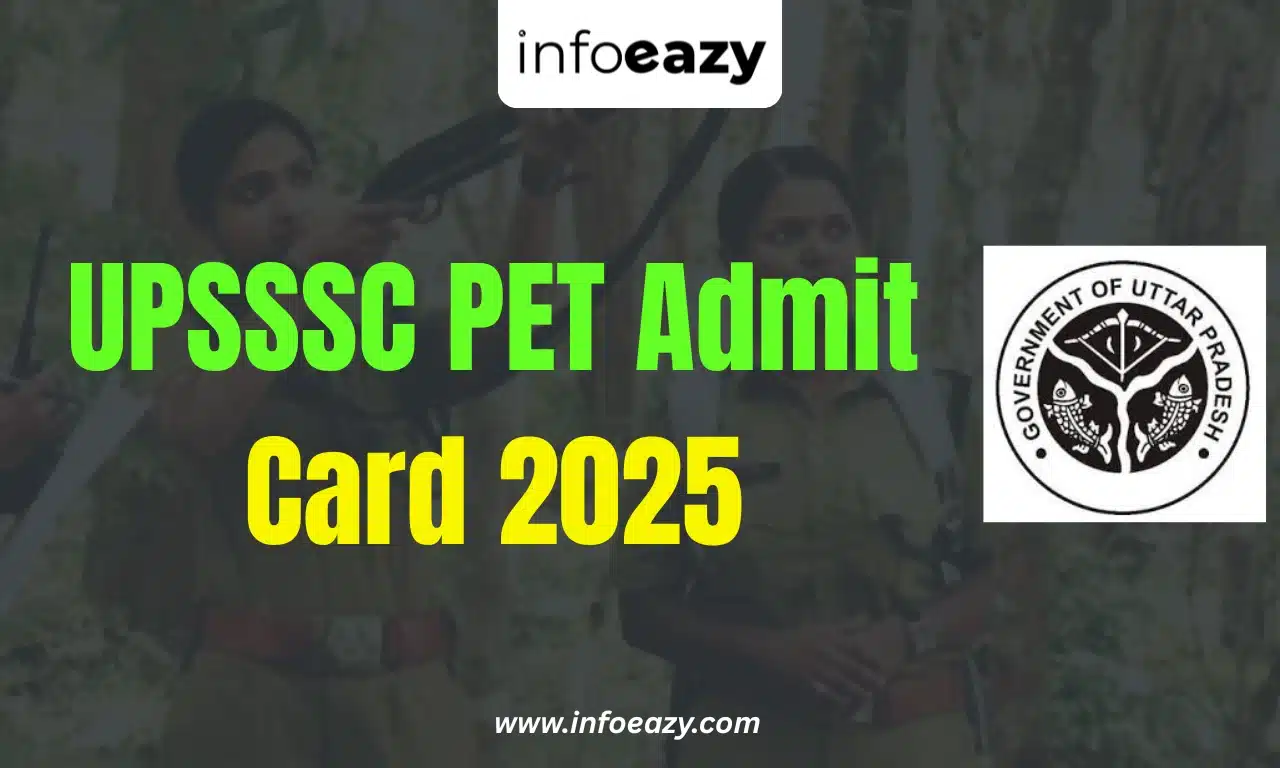 UPSSSC PET Admit Card 2025
