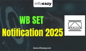 WB SET Notification 2025