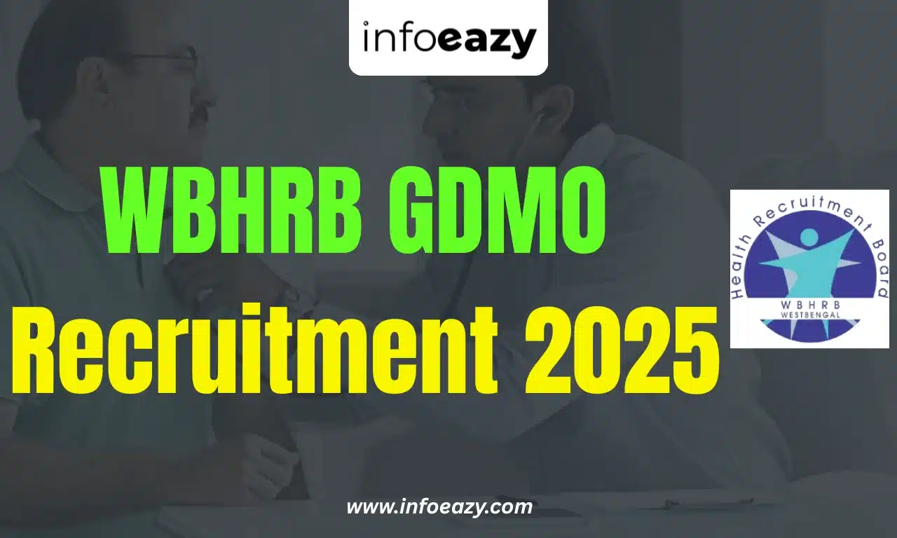 WBHRB GDMO Recruitment 2025