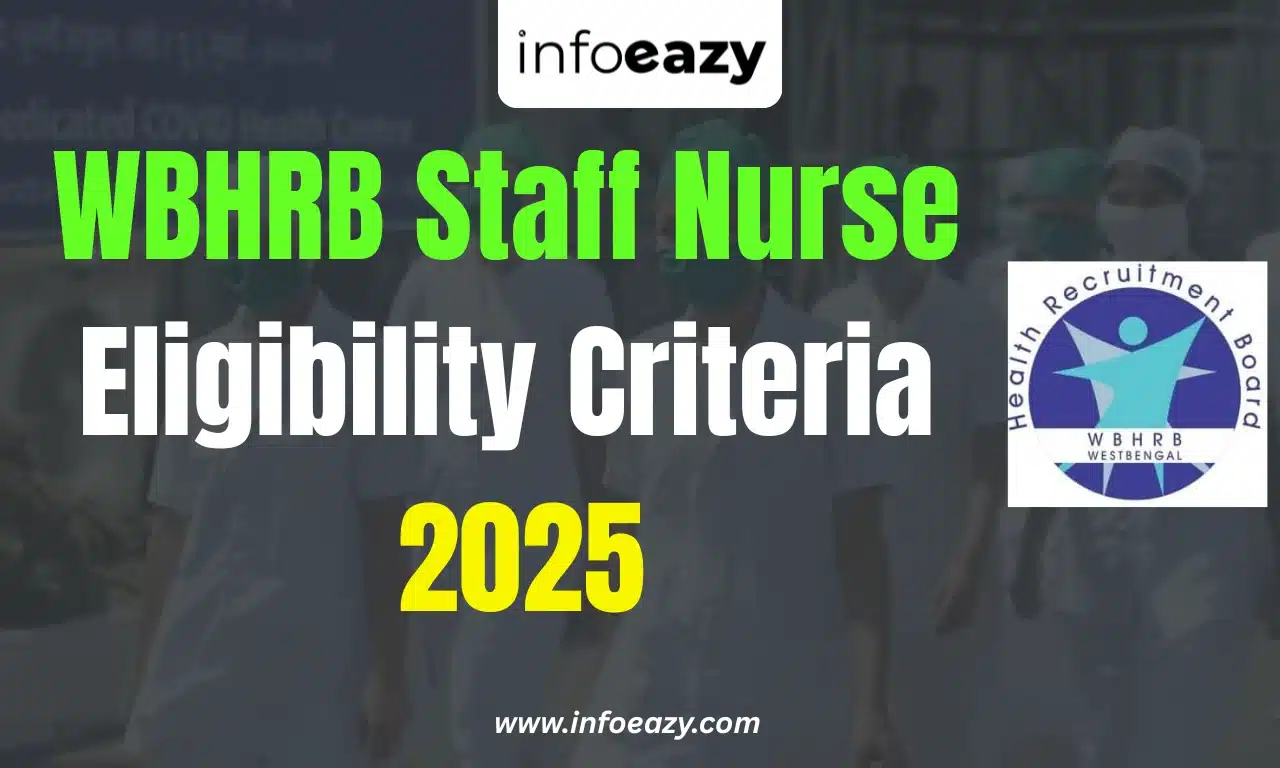 WBHRB Staff Nurse Eligibility Criteria 2025