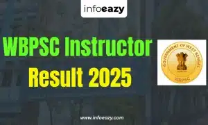 WBPSC Instructor Result 2025