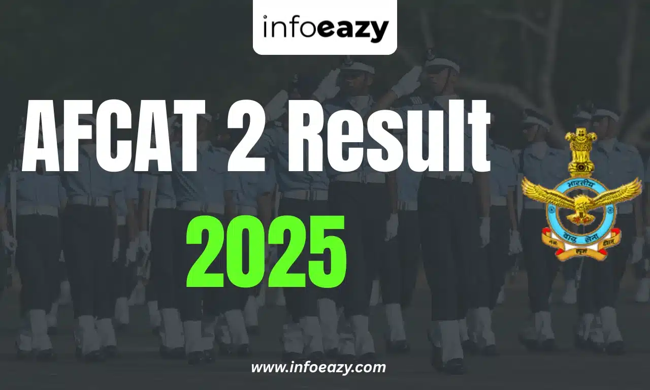 AFCAT 2 Result 2025