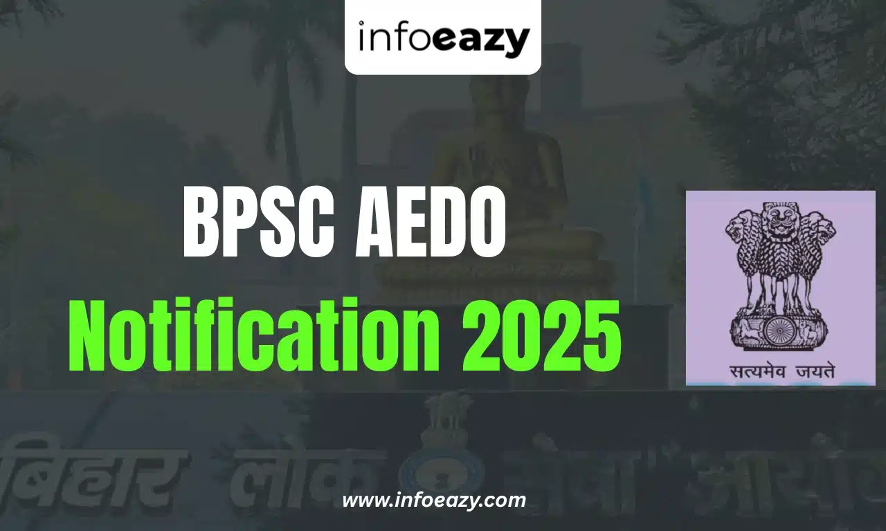 BPSC AEDO Notification 2025