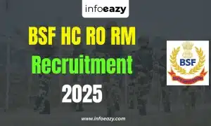 BSF HC RO RM Recruitment 2025