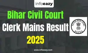 Bihar Civil Court Clerk Mains Result 2025