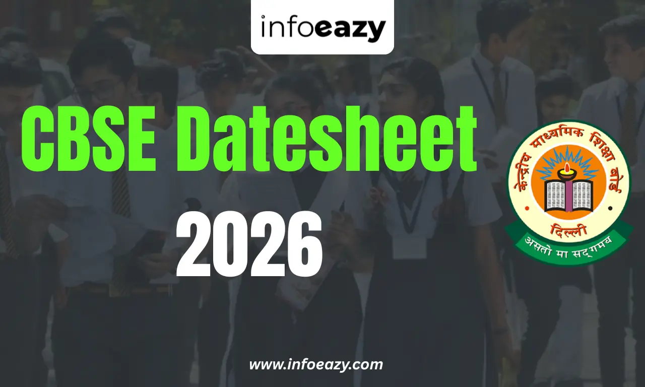 CBSE Datesheet 2026