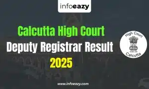 Calcutta High Court Deputy Registrar Result 2025