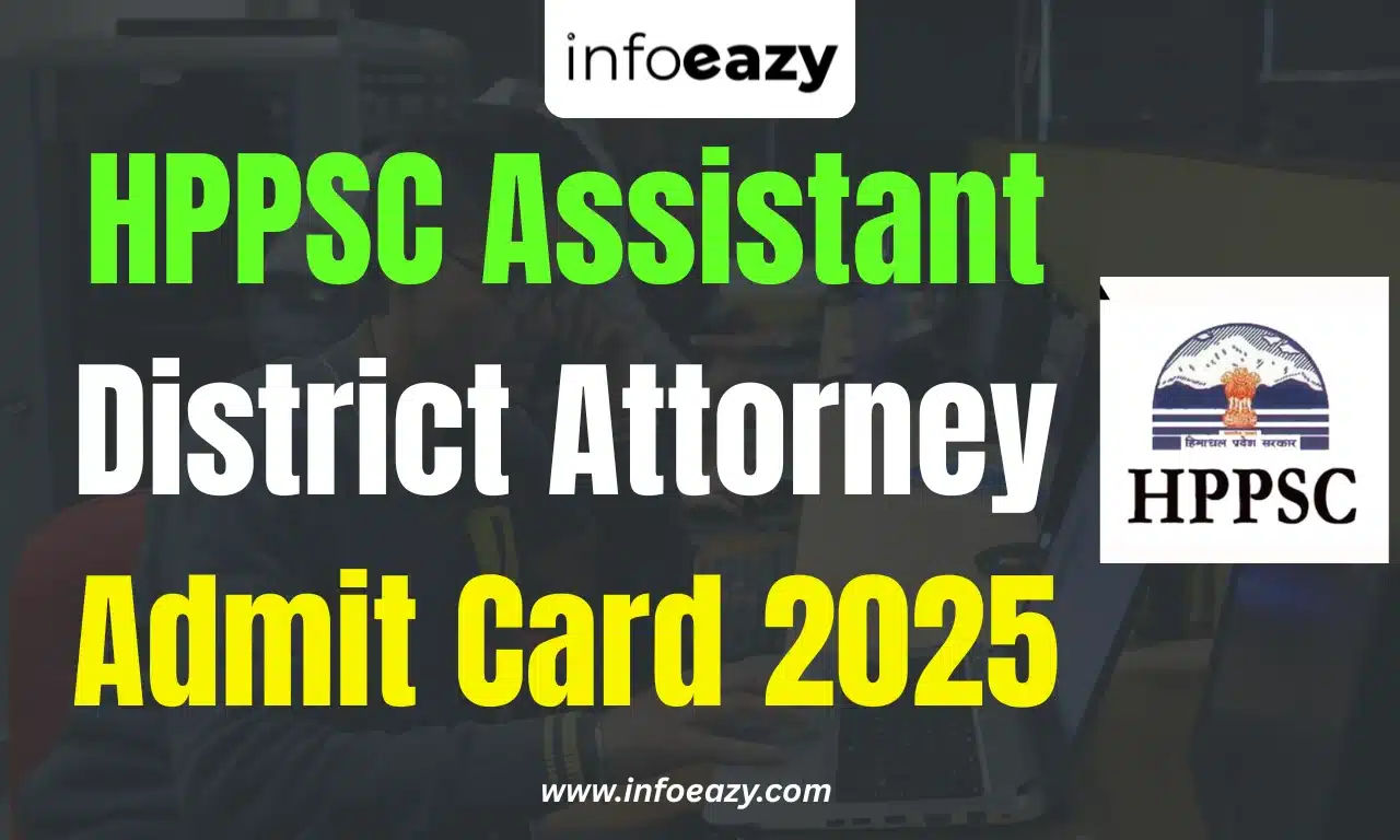 HPPSC Assistant District Attorney Admit Card 2025