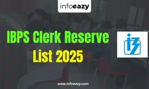 IBPS Clerk Reserve List 2025