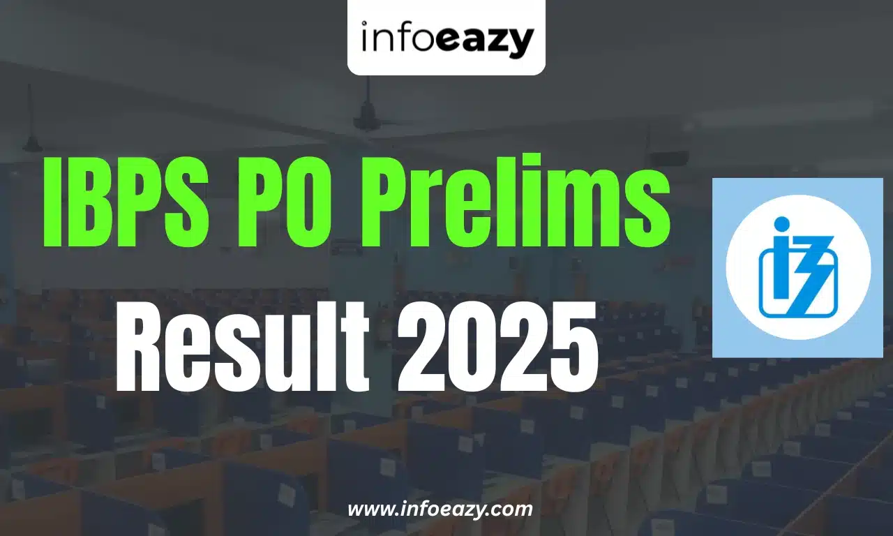 IBPS PO Prelims Result 2025