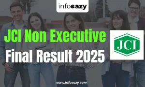 JCI Non Executive Final Result 2025
